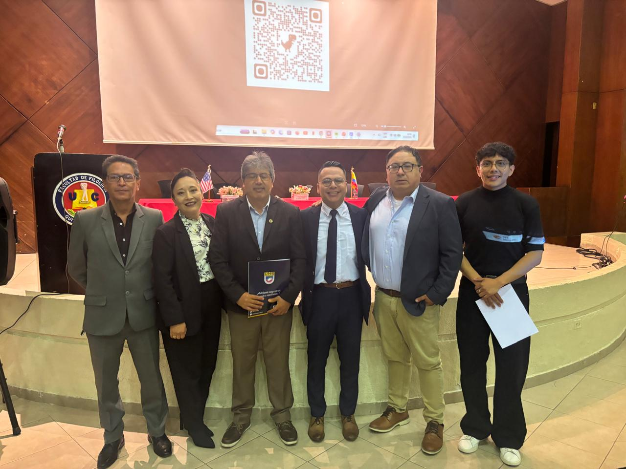 FLIM Pichincha y Carrera de Idiomas Nacionales y Extranjeros, Facultad de Filosofía UCE — Encuentro con jóvenes docentes